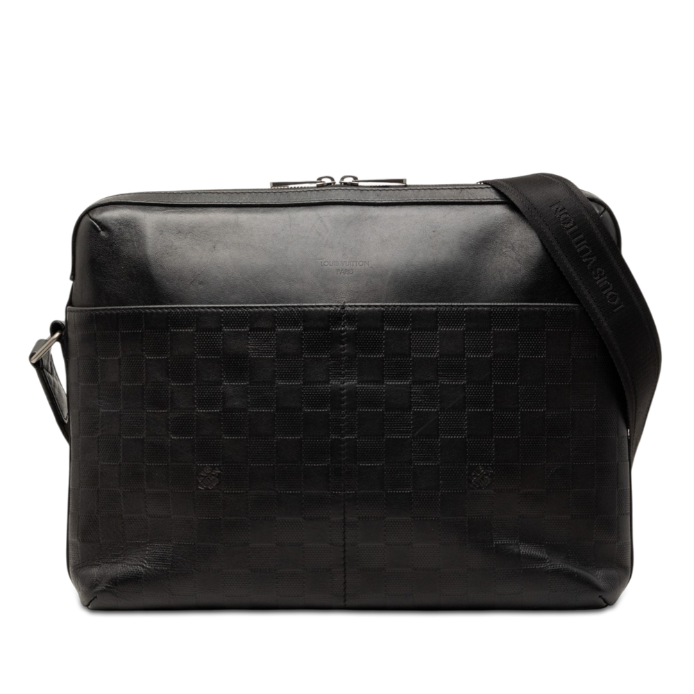 Pre-Loved Louis Vuitton Damier Infini Calypso MM - Picture 1 of 8